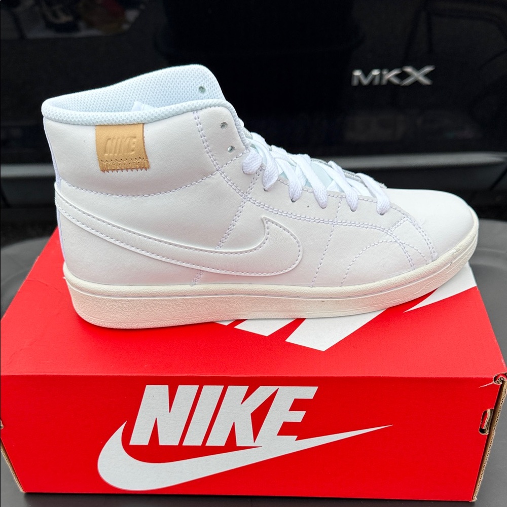 Nike Court Royale 2 MD White High-Top Sneakers